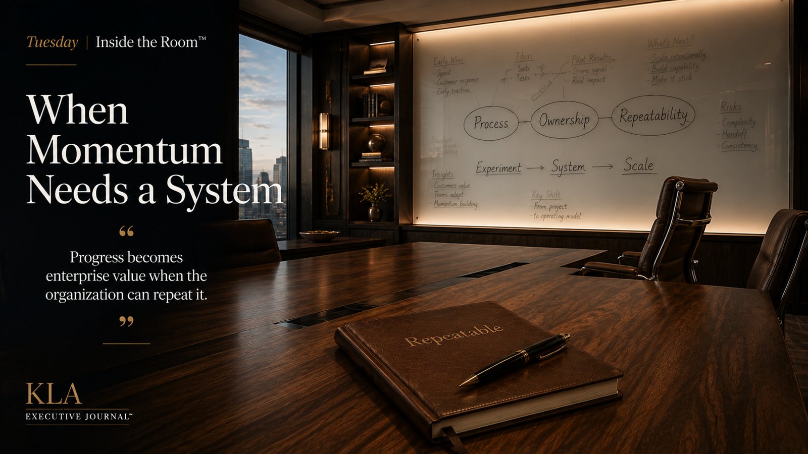 KLA Executive Journal perspective visual